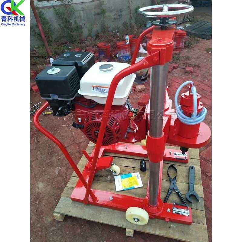 混凝土钻孔NFE沥取芯机2型程建筑工钻机5.5马力汽油青路面0钻孔机