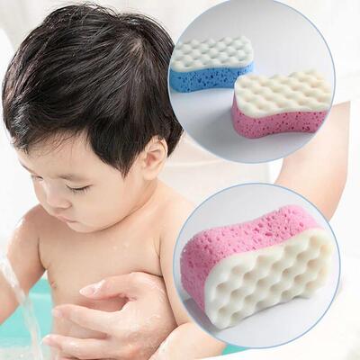 1pc Soft Shower Sponge for Bathing Body Scrubber Massager Ex