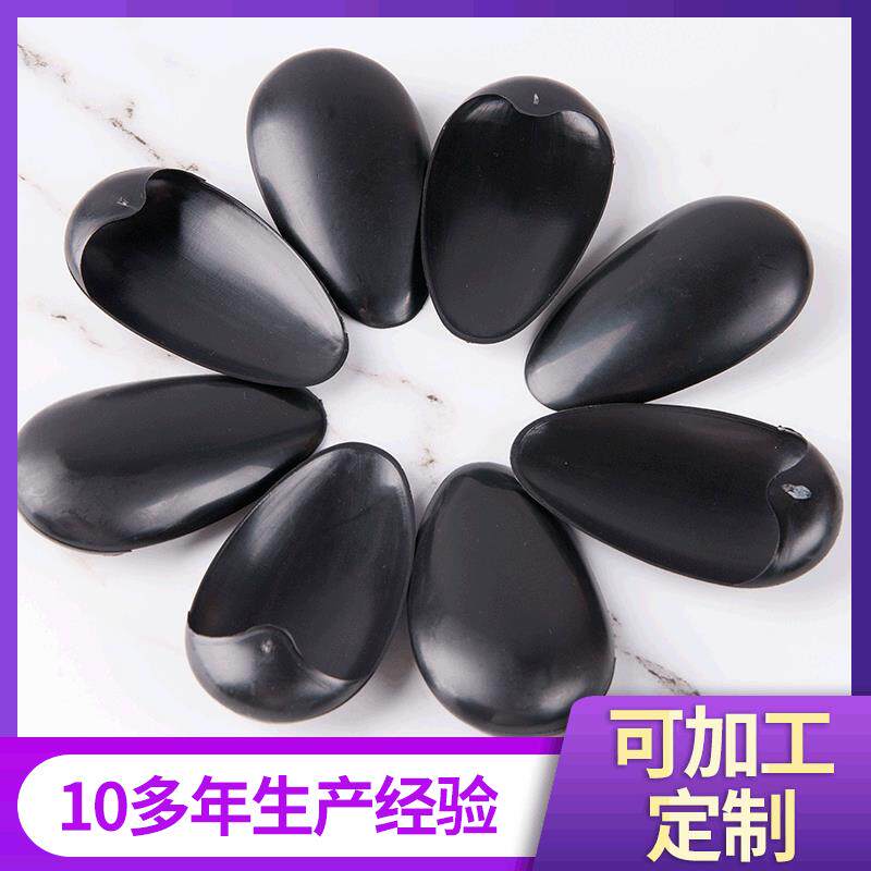 发廊专用 美发DIY工具耳帽黑色塑料防水耳套焗油染烫防污美发耳罩