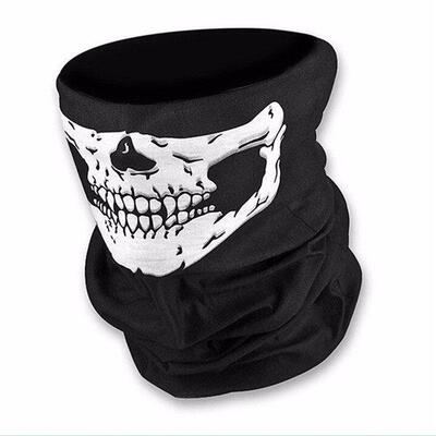 Halloween Mask Horror Skull Chin Mask Skeleton Ghost Gloves