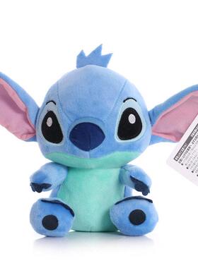Cartoon Blue Pink Stitch Plush Dolls Anime Toys Lilo and Sti