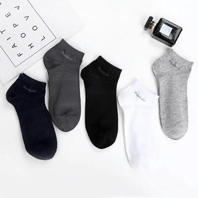 Mens Bamboo Fiber Socks Socks袜子男 Ankle Socks Short 10pc
