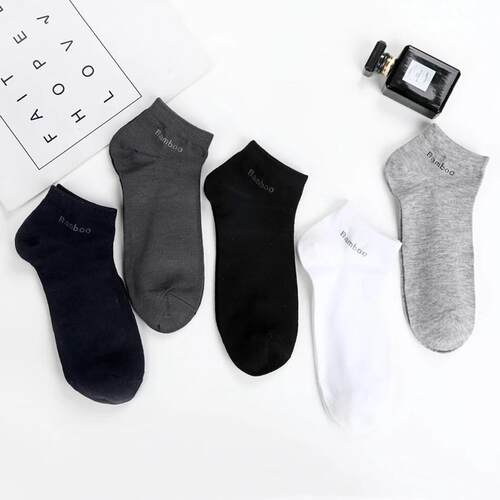 Mens Bamboo Fiber Socks Socks袜子男 Ankle Socks Short 10pc
