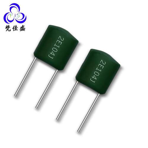 电子元器件 涤纶电容 CL11电容器2E104J 0.1UF/250V 100NF