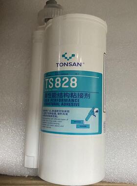 TONSAN/天山可赛新高性能丙烯酸结构粘接剂TS828浅蓝色490mL