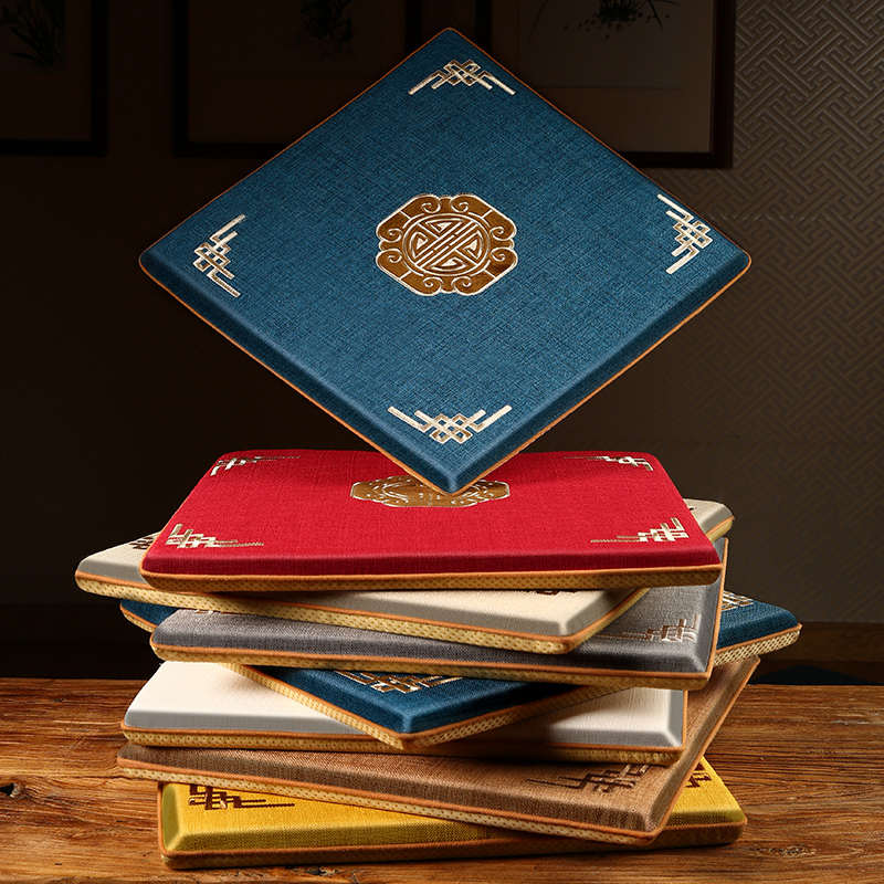 新中式垫子坐垫木沙发加厚办公室椅子垫轻奢四季家用实木餐椅垫