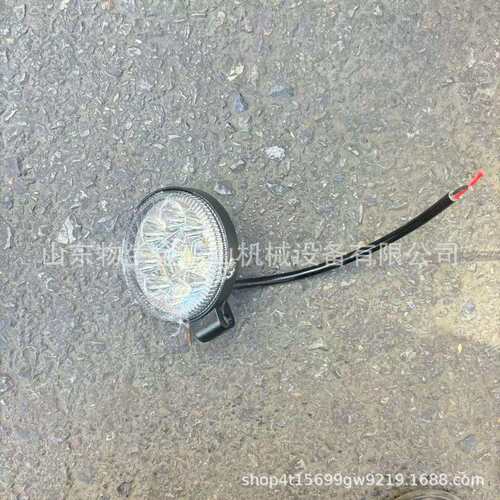 三寸圆灯 LED透镜大灯 同力875 蓬翔90车通用 矿山车配件 灯具配