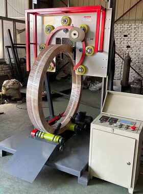 全自动立缠绕膜OEN打包机软管钢丝绕式膜机薄环形缠绕机装轮胎包