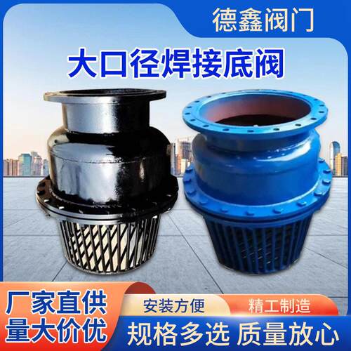 双开式大口径底阀双瓣式焊接底阀升降式底阀止回阀DN300400500