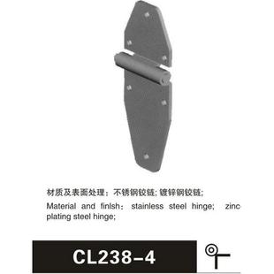 门窗五金配件不锈钢门合页 4不锈钢铰链 加厚轴承合页 CL238 铰链