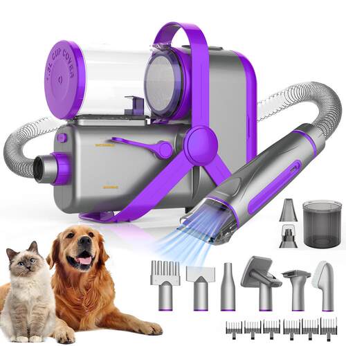 新品宠物吹吸剪一体机多功能理毛器剃毛器狗狗猫咪静音吸尘器