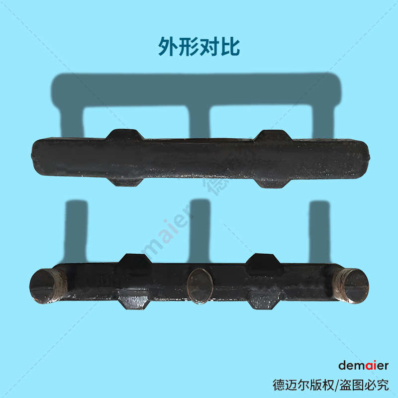 矿用E型螺栓 刮板输送机配件 40CR材质锻造生产 21GL01-2E型螺栓