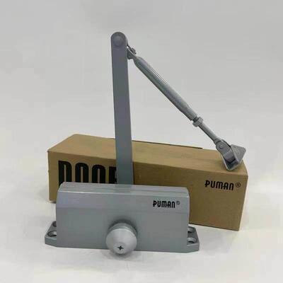 PUMAN普曼闭门器P1523/D防火门中号65KG通道洁净门黑色自动关门器
