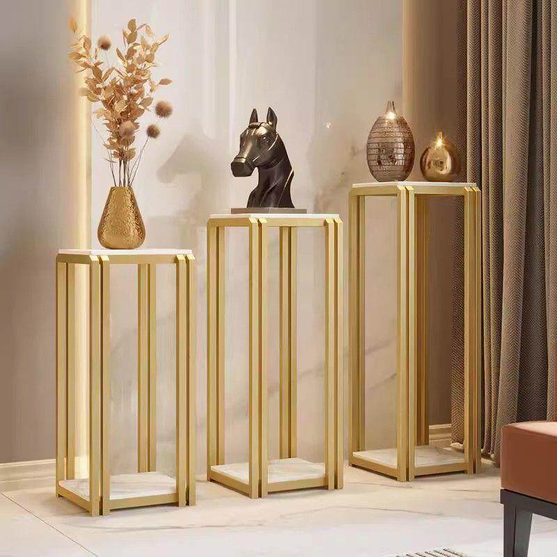 花架置物架阳台室内装饰摆件落地式铁艺支架盆栽托架花盆放置架子