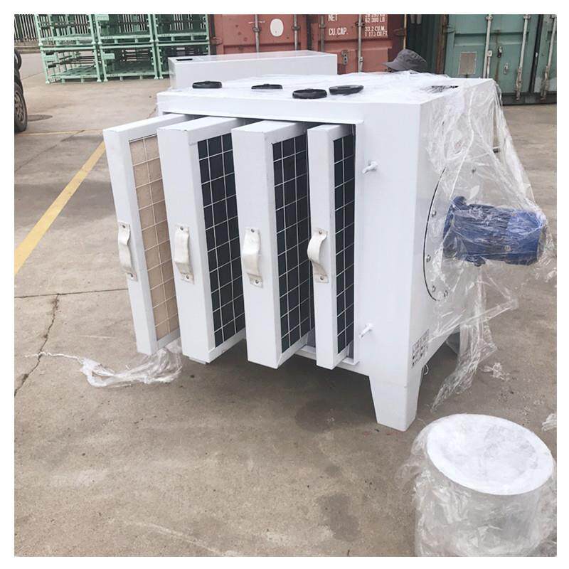 可处理工业油烟油雾异味等一体式同时处理过滤的活性炭过滤器