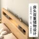 实木床1.5m双人床家用现代简约出租房屋用1米2单人储物经济型床架