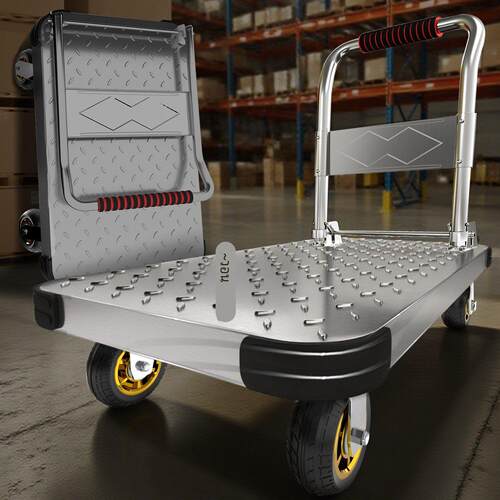 小推车拉货平板手推车平板小推车拉货拖车平板车拖车折叠小拉车