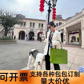 logo毛毡包(毛毡包)单肩包手提包，出行旅游手拎包字母百搭时尚女包