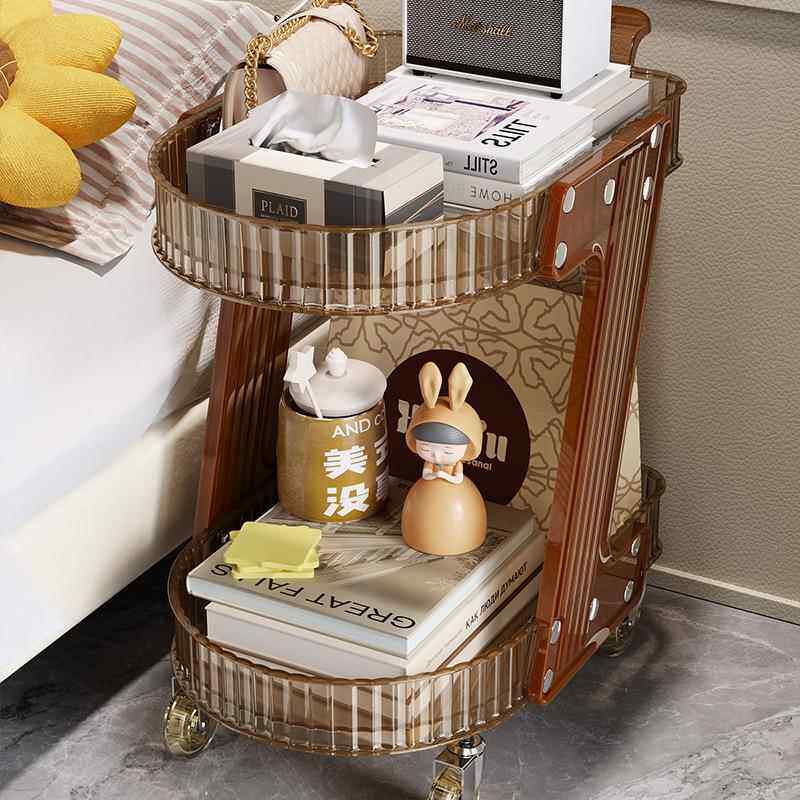 浴便携式小推可移动室卫车生间JH-8001-置物架家用卧室客厅多层轻