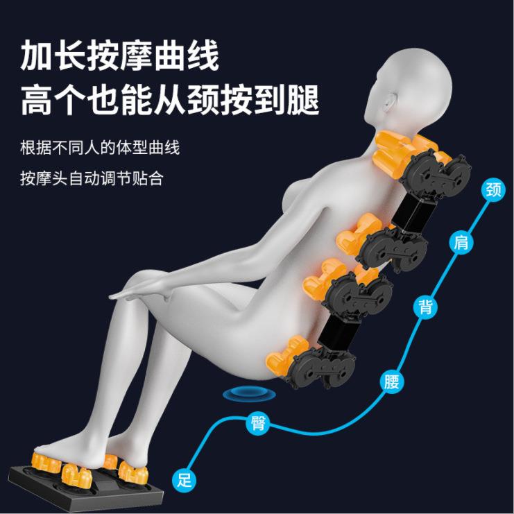 新款直销按摩椅家用全自动全身跨境电商英文新款多功能按摩器太空