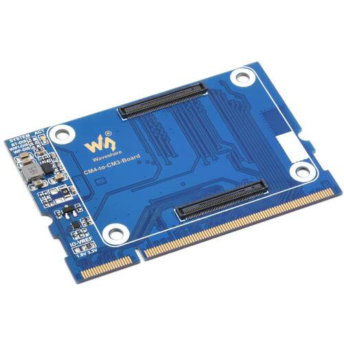 3.3V/5V输入树莓派CM4转CM3扩展板树莓派CM3/CM3+核心板替代方案