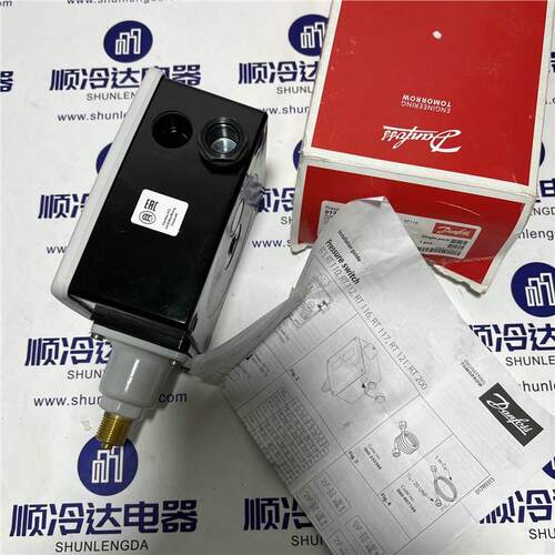 DANFOSS控制器 丹佛斯压力开关017-520366 RT116 1-10BAR G3/8A