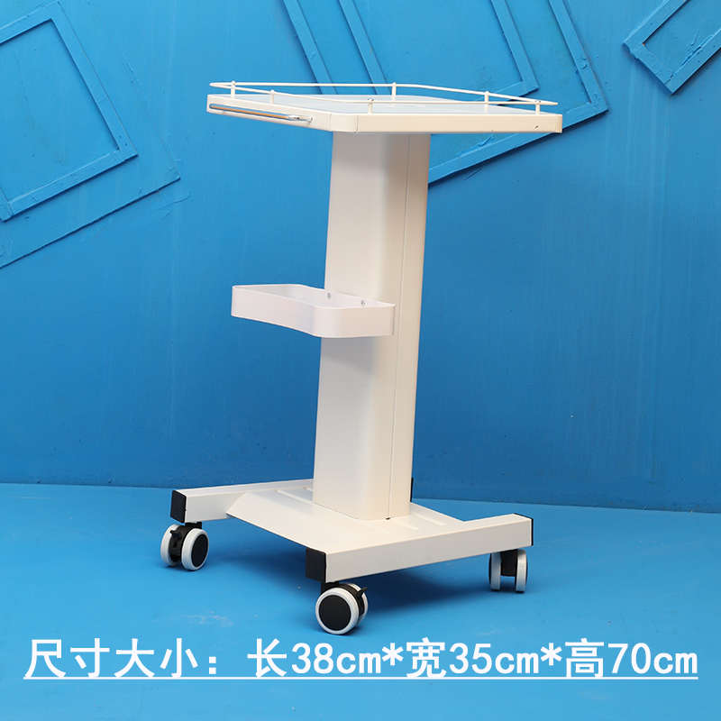 带护栏美容小气泡仪器推车架子医用美容院皮肤管理工具车置物架