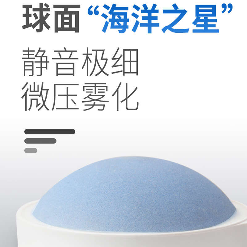 纳米气盘鱼缸气泡石细化器气石鱼缸氧气泵气泡条气盘石增氧头静音