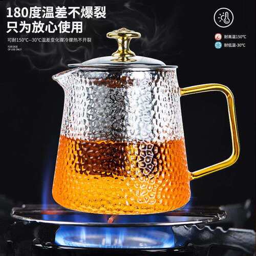 璃茶套组家用NNXY20232玻02具5新款客厅功夫茶杯带滤过茶壶泡茶器