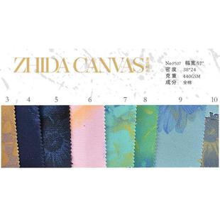 简洁大方16安全棉彩拔印帆布箱包手袋鞋帽沙发布面料
