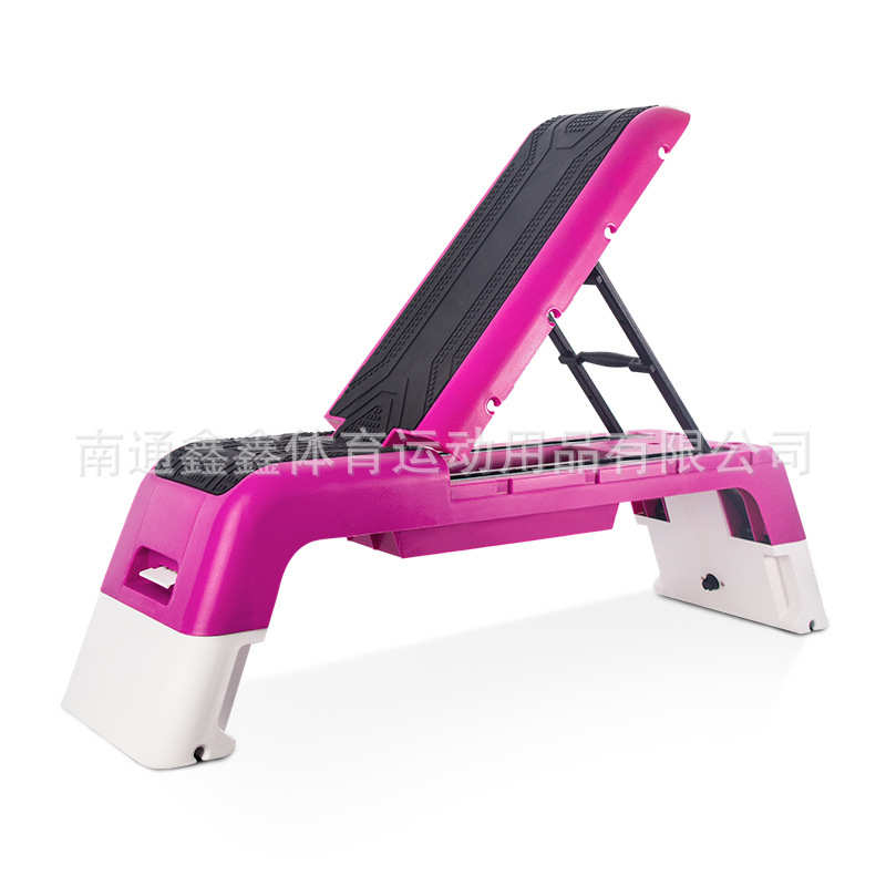 角度踏板有氧踏板飞鸟多功能推节凳家用健身卧可调凳哑铃韵律