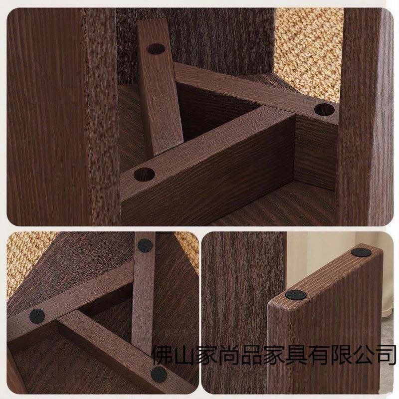 全叠实凳子家用可叠放茶几组合六角凳客结实耐来用餐773桌叠木乐