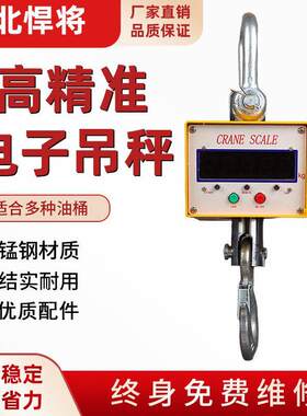 源头厂家耐撞钢壳电子吊秤5T精度数显吊秤规格齐全510吨