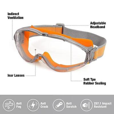 Safety Glasses Protective Goggles Anti-UV Waterproof Tactica
