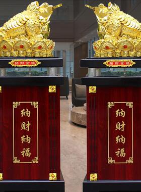 特大落地金蟾号8606招财摆件司店店铺饭开业礼品客厅办公室金蝉公