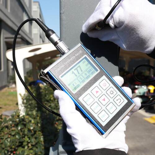 涂层测厚仪 跨境 吉泰JITAI661 钢板金属玻璃塑料管壁厚度测量仪