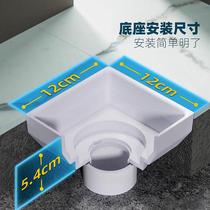 踩地漏脚下SGS碎发神器整套防堵头发过滤网淋浴房卫间水道疏通生