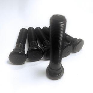 12.9级14.3花键螺杆轮毂改装 M12x1.5 加长螺丝轴头螺栓M12x1.25