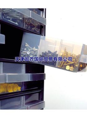 Raaco137577蓝色零件柜钢外框24个抽屉255mm深x435mm高x357mm宽