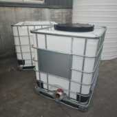 方形千斤桶包装 桶 运输敞口叉车桶 IBC集装 滚塑pe加厚大口径吨桶