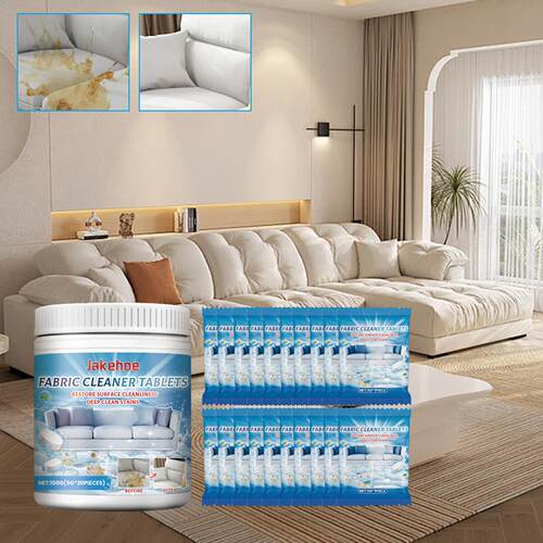 Jakehoe Fabric Sofa Cleaning Sheets - Effective for Leather