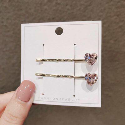 Clip headdress sweet girl hair clip imitatio0 crystal love w