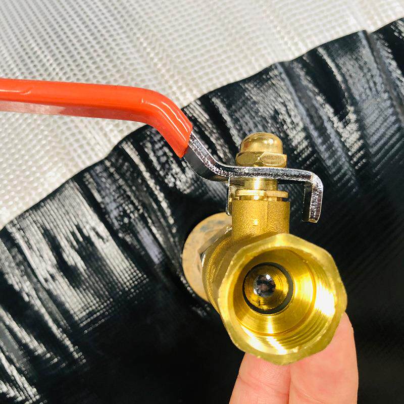 pvc透明格子夹网布水囊 可制定水袋PVC格子夹网布软体塑料水囊