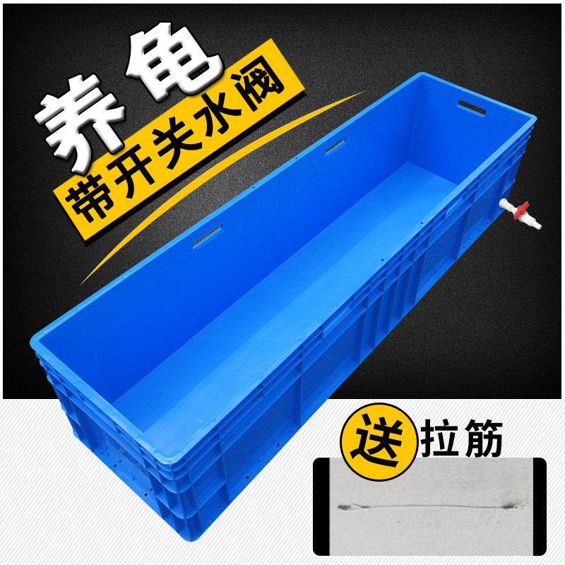 周转箱养乌龟缸专用饲养箱大号家用鱼缸塑料鱼盆水族箱龟箱龟池盒