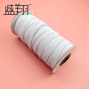 厂家高弹宽松紧带加厚松紧皮筋橡胶走马带扁宽橡筋针织松紧腰带