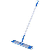 医院四色铝板尘推直杆平板拖把替换布静电除尘拖布排地拖保洁商用