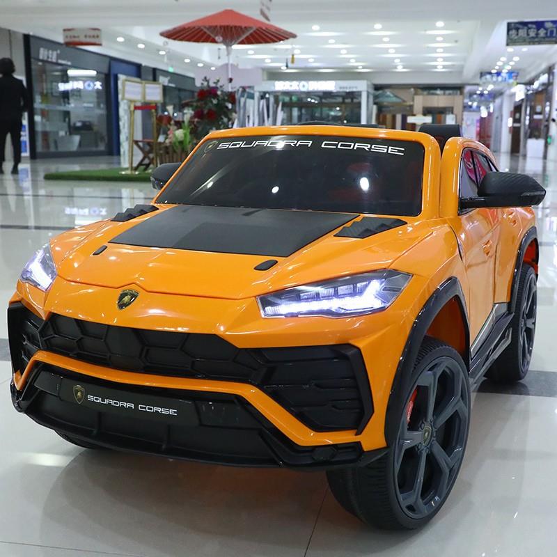 新款兰博5车基尼0儿童电动四轮22年高端越野车男女小孩宝宝遥控汽