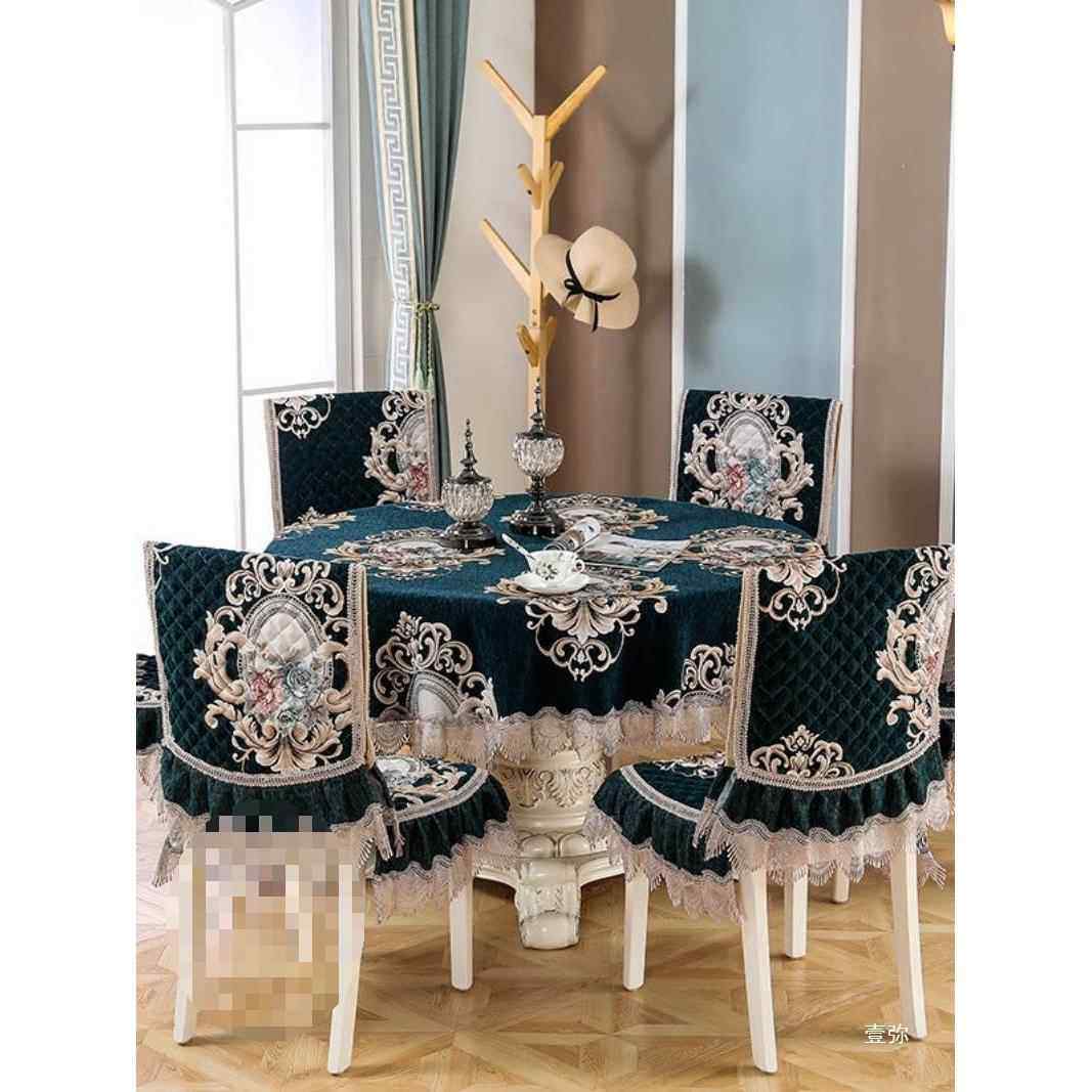 餐桌椅椅子套罩欧式桌布桌套布凳SDV子套椅艺套垫椅套装家用简约
