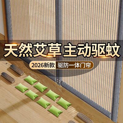【艾芯盾】2026年新款防蚊门帘金刚网全磁条磁性纱窗纱门纱帘家用