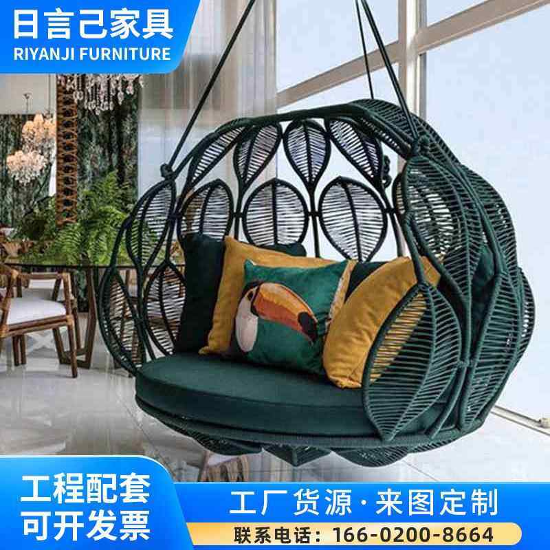 鸟巢吊休闲吊椅秋千外庭院落6-28-4地家用户摇篮阳台人大单吊床篮